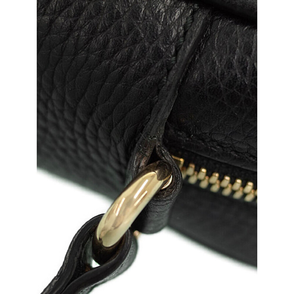 Gucci Soho Disco Pebbled Leather Interlocking GG Tassel Crossbody Bag - Picture 8 of 9